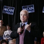 Republican presidential hopeful, Sen. John McCain, R-Ariz., speaks at a campaign event in Aiken, S.C., Thursday, Jan. 17, 2008. (AP Photo/Charles Dharapak)