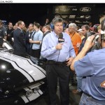SPEED host Mike Joy will once again work the stage at the Barrett-Jackson Collector Car Event from Scottsdale, Ariz. SPEED will have 39 hours of live coverage from the auction, beginning Jan. 15 at 7 p.m. ET. Visit SPEEDtv.com for more information. (Photo: Business Wire)