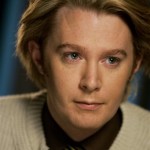 Clay Aiken is shown as he is interviewed in New York, Thursday Jan. 10, 2007. The singer, who burst to fame during the second season of "American Idol," has made his Broadway debut in "Monty Python's Spamalot," in creator Eric Idle's old role as Sir Robin. (AP Photo/Richard Drew)