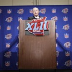 New York Giants football coach Tom Coughlin answers questions during a news conference Monday, Jan. 28, 2008, in Chandler, Ariz. The Giants will play the New England Patriots in Super Bowl XLII on Sunday. (AP Photo/Julie Jacobson)