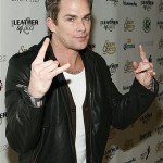 Mark McGrath arrives at the Snow Queen Vodka's Leather & Laces Super Bowl Party in Scottsdale, Ariz. on Friday, Feb. 1, 2008. (AP Photo/Matt Sayles)