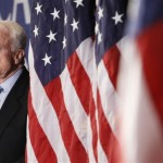 Republican presidential hopeful, Sen. John McCain, R-Ariz., arrives at a news conference in Annapolis, Md. Monday, Feb. 11, 2008. (AP Photo/Gerald Herbert)