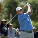 
              Colin Montgomerie watches his shot from the 7th tee during the second round of the U.S. Senior Open golf tournament at Del Paso Country Club on Friday, June 26, 2015, in Sacramento, Calif. (Randy Pench/The Sacramento Bee via AP) MAGAZINES OUT; LOCAL TELEVISION OUT (KCRA3, KXTV10, KOVR13, KUVS19, KMAZ31, KTXL40); MANDATORY CREDIT
            