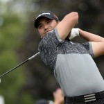 
              Jason Day of Australia hits off the second tee during the third round of play at the Canadian Open golf tournament in Oakville, Ontario, on Saturday, July 25, 2015. (Paul Chiasson /The Canadian Press via AP) MANDATORY CREDIT
            