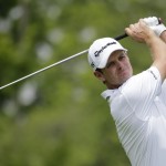 
              Justin Rose, of England, tees of on the third hole during the final round of the Memorial golf tournament, Sunday, June 7, 2015, in Dublin, Ohio. (AP Photo/Darron Cummings)
            