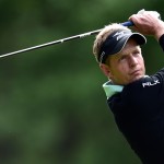 
              England's Luke Donald plays a shot during day two of the BMW PGA Championship at the Wentworth golf club, Virginia Water, England, Friday May 22, 2015. (Adam Davy/PA via AP) UNITED KINGDOM OUT  NO SALES  NO ARCHIVE
            