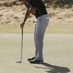 
              Jason Day, of Australia, reacts to his missed putt on the 11th hole during the final round of the U.S. Open golf tournament at Chambers Bay on Sunday, June 21, 2015 in University Place, Wash. (AP Photo/Charlie Riedel)
            