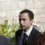 
              Nicolas Todt, Jules Bianchi's manager in F1, arrives at the Sainte Reparate Cathedral to attend the funeral of French Formula One driver Jules Bianchi in Nice, French Riviera, Tuesday, July 21, 2015. Bianchi, 25, died Friday from head injuries sustained in a crash at last year's Japanese Grand Prix. He had been in a coma since the Oct. 5 accident, in which he collided at high speed with a mobile crane which was being used to pick up another crashed car. (AP Photo/Lionel Cironneau)
            