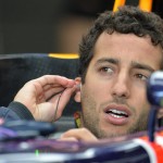 
              Red Bull driver Daniel Ricciardo of Australia prepares for the first  training session prior to the Formula One Grand Prix, at the Red Bull Ring in Spielberg, southern Austria, Friday, June 19, 2015. (AP Photo/Kerstin Joensson)
            