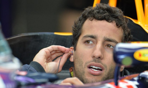 Red Bull driver Daniel Ricciardo of Australia prepares for the first training session prior to the ...