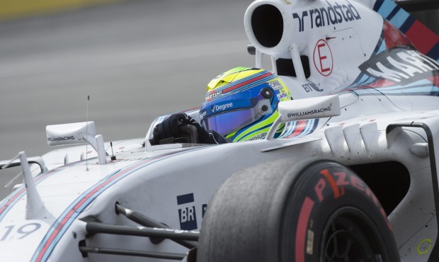 Williams driver Felipe Massa, of Brazil, steers his car at the hairpin during the Canadian Grand Pr...