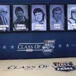 
              The 2016 class of the NASCAR Hall of Fame, from left, Bruton Smith, Terry Labonte, Curtis Turner, Jerry Cook, and Bobby Isaac, is shown during an announcement at the NASCAR Hall of Fame in Charlotte, N.C., Wednesday, May 20, 2015. (AP Photo/Chuck Burton)
            