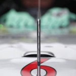 
              A sign #JB17 is placed on car of Mercedes driver Nico Rosberg of Germany to tribute the late French Formula One driver Jules Bianchi during the free practice at the Hungarian Formula One Grand Prix in Budapest, Hungary, Friday, July 24, 2015. Bianchi, 25, died Friday July, 17, from head injuries sustained in a crash at last year's Japanese Grand Prix. The Hungarian Formula One Grand Prix will be held on Sunday July, 26. (AP Photo/Petr David Josek)
            