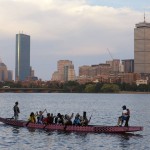 
              A boat glides along the Cambridge, Mass., side of the Charles River, Monday, July 27, 2105, in front of the Boston skyline, behind. The U.S. Olympic Committee officially severed ties with Boston on Monday, saying it was exploring other options amid lackluster public support and concerns from elected leaders and organized opposition about the impact to taxpayers. (AP Photo/Steven Senne)
            