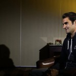 
              Roger Federer of Switzerland speaks during an interview with The Associated Press at an airport hotel in Johannesburg, South Africa, Monday, July 20, 2015. Federer said on Monday that he traveled to the southern African nation to see firsthand the impact of funds from his foundation, which contributes to education programs in the region. (AP Photo/Themba Hadebe)
            