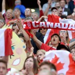 
              A Canada fan shouts from the stands during the first half of the FIFA Women's World Cup round of 16 soccer action in Vancouver, British Columbia, Canada, on Sunday, June 21, 2015 . (Jonathan Hayword/The Canadian Press via AP) MANDATORY CREDIT
            
