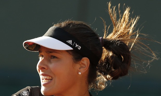 Serbia’s Ana Ivanovic returns in the second round match of the French Open tennis tournament ...