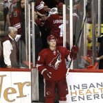 Season outcome: Another year of May hockey in the desertOops. The Coyotes fell short of the playoffs for the first time under the tenure of head coach Dave Tippett because of a menagerie of problems, mainly injuries to key players. The team couldn't get the wins it needed and fell four points short of the final spot in the playoffs.(AP Photo)