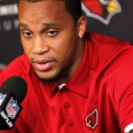 Arizona Cardinals second-round draft pick Kevin Minter speaks during an NFL football news conference, Thursday, May 9, 2013, at the teams' training facility in Tempe, Ariz. (AP Photo/Matt York)