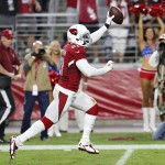 2014: Defensive Player of the Week - Week 10Patrick Peterson intercepted a pair of passes, including one he took back for a touchdown, in a 31-13 Cardinals win over the Rams.
