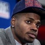 Kentucky's Nerlens Noel, picked by the New Orleans Pelicans in the first round of the NBA basketball draft, listens during a news conference Thursday, June 27, 2013, in New York. (AP Photo/Craig Ruttle)