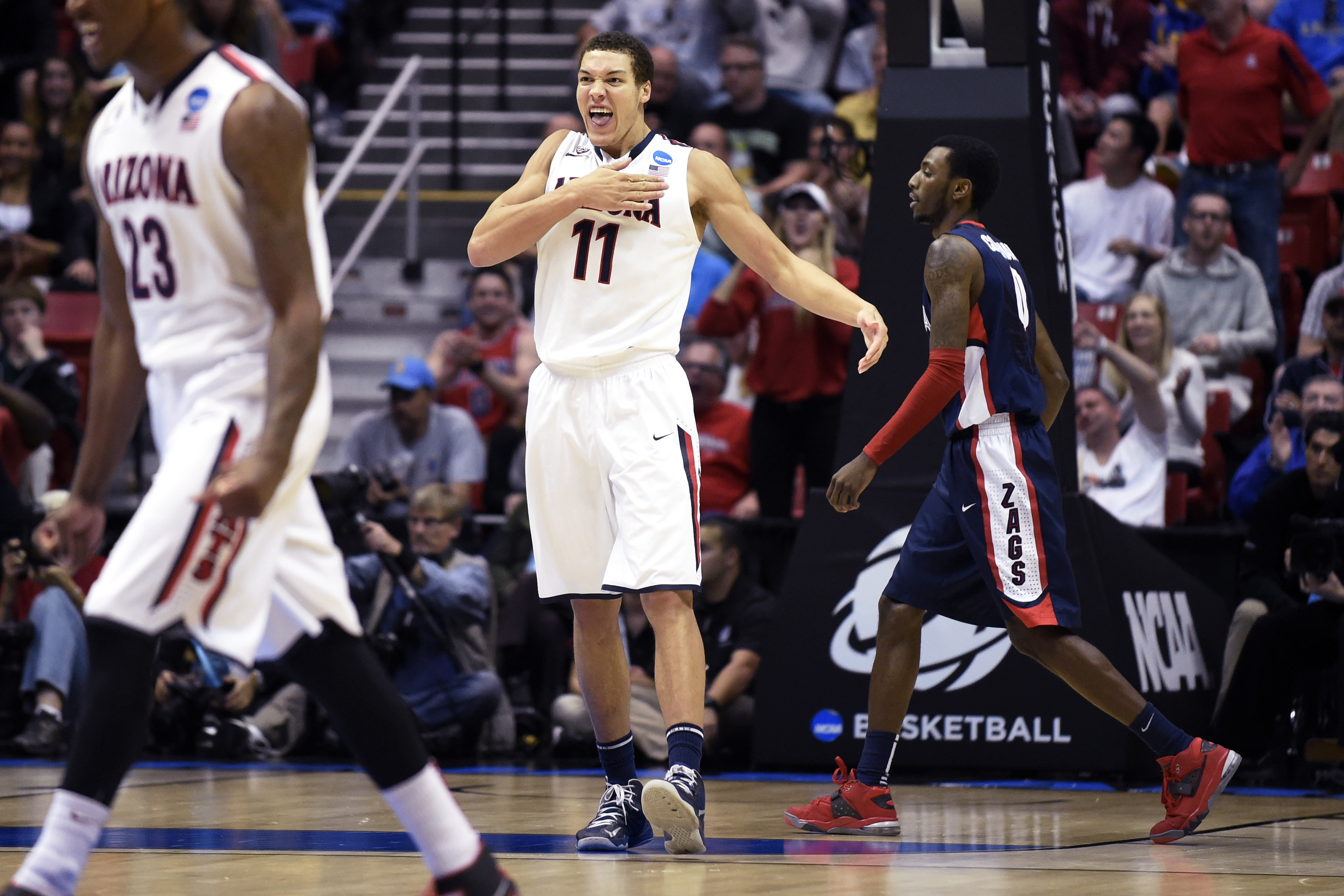 Arizona vs. Gonzaga Sun. Arizona Sports