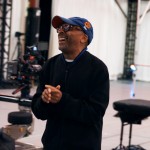 
              This 2015 image provided by 2K shows Spike Lee on a video shoot for "NBA 2K16," in Novato, Calif. Lee’s cinematic vision will be infused throughout the single-player mode of “NBA 2K16.” The game hits stores on Sept. 29, 2015, featuring a story written and directed by acclaimed filmmaker Spike Lee. (2K via AP)
            