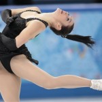 Kaetlyn Osmond of Canada competes in the women's short program figure skating competition at the Iceberg Skating Palace during the 2014 Winter Olympics, Wednesday, Feb. 19, 2014, in Sochi, Russia. (AP Photo/Ivan Sekretarev)