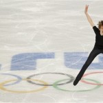  Kevin Reynolds of Canada competes in the men's short program figure skating competition at the Iceberg Skating Palace at the 2014 Winter Olympics, Thursday, Feb. 13, 2014, in Sochi, Russia. (AP Photo/Vadim Ghirda)