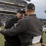 The wins over the past two weeks have likely taken the pressure off of Cardinals coach Ken Whisnenhunt, but Sunday's loss piled a heap of pressure on Eagles coach Andy Reid. After being favored as Superbowl contenders, the Eagles have struggled this season.