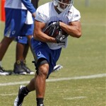 Donald Brown was high on the Cardinals' draft 
board back in 2009 before ending up with the 
Indianapolis Colts. Three years later the 
former UConn Huskie finds himself low on the 
depth chart and could be looking for a new team 
soon. He's rushed for 778 yards over the course 
of two NFL seasons. 