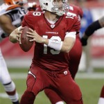 I'm not sure how he does it, but Cardinals quarterback John Skelton continues to win football games. The backup, who started in place of the injured Kevin Kolb, posted an impressive 313 yards, a touchdown on his 28 completions and an interception. At times, Skelton missed the easy throws, but came up with the big passes when he needed them, like his 35-yard toss to Larry Fitzgerald in overtime to set up the winning field goal.