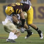Want to know how to frustrate a football team? Have your defense become a wall.
The Sun Devils held the Aggies to 243 yards of total offense and only gave up 12 first downs.