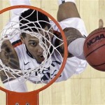 Miami's Rion Brown goes up for a shot during the first half of a second-round game of the NCAA college basketball tournament against the Pacific Friday, March 22, 2013, in Austin, Texas. (AP Photo/David J. Phillip)