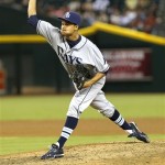 Tampa Bay Rays pitcher Chris Archer delivers against the Arizona Diamondbacks during the first inning of a baseball game on Wednesday, Aug. 7, 2013, in Phoenix. (AP Photo/Matt York)