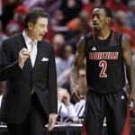 No. 1 Louisville
Coach Rick Pitino and the Cardinals enter the Sweet 16 on a 12-game winning streak where they've won by an average of nearly 18-points per game. In Louisville's two victories in the NCAA tournament, the Cardinals have won by an average of 28.5 points per game. Junior guard Russ Smith leads all Cardinals in the tournament with 22 points, five steals and two assists per game. Louisville will head to Indianapolis for the Sweet 16 matchup with No. 12 Oregon on Friday at 4:15 p.m.