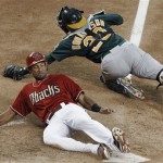 5. Chris Young, center fielder, Arizona 
Diamondbacks. Will earn $7 million in 2012. (AP 
Photo/Ross D. Franklin)
