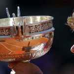 Switzerland's Stan Wawrinka holds the cup after defeating Serbia's Novak Djokovic in their final match of the French Open tennis tournament at the Roland Garros stadium, Sunday, June 7, 2015 in Paris. Wawrinka won 4-6, 6-4, 6-3, 6-4. (AP Photo/Francois Mori)
