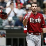  Arizona Diamondbacks' Paul Goldschmidt tosses his helmet to the dugout after striking out against the Chicago White Sox during the third inning of a baseball game on Sunday, May 11, 2014, in Chicago. (AP Photo/Andrew A. Nelles)