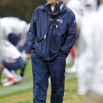 New England Patriots offensive coordinator Josh McDaniels walks on the sideline during practice Friday, Jan. 30, 2015, in Tempe, Ariz. The Patriots play the Seattle Seahawks in NFL football Super Bowl XLIX Sunday, Feb. 1. (AP Photo/Mark Humphrey)