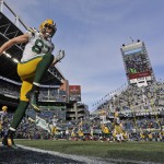 Green Bay Packers' Jordy Nelson warms up before the NFL football NFC Championship game against the Seattle Seahawks Sunday, Jan. 18, 2015, in Seattle. (AP Photo/David J. Phillip)