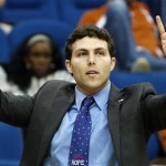 Memphis head coach Josh Pastner signals in the first half of a West Regional NCAA tournament second round college basketball game against Arizona, Friday, March 18, 2011 in Tulsa, Okla. (AP Photo/)