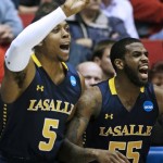 No. 13 La Salle
As another team wreaking havoc in March, the Explorers have already played -- and won -- a game more than any other team in the tournament. After beating their fellow-No. 13 seed Boise State to make the field of 64, La Salle found a way to upset No. 4 Kansas State and No. 12 Ole Miss by two points in each game. The Explorers are being led by senior point guard Ramon Galloway, who has 64 points, 12 rebounds and 11 assists through three rounds of the tournament. The Explorers will face off with No. 9 Wichita State on Thursday night at 7:17 p.m.