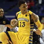 No. 3 Marquette
The Golden Eagles survived their first two games by the skin of their teeth. Marquette took down No. 14 Davidson 59-58 before getting by No. 6 Butler 74-72. Marquette's junior guard Vander Blue has been lighting it up, averaging 22.5 points, two rebounds and 2.5 steals per game. The Golden Eagles will need that same intensity on Thursday night against the Hurricanes at 4:15 p.m.