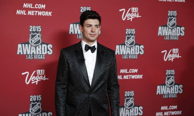 Montreal Canadiens’ Carey Price poses on the red carpet before the NHL Awards show Wednesday,...