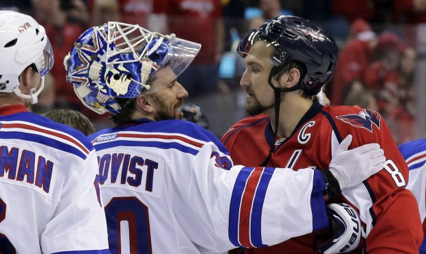 RANGERS: Henrik Lundqvist shuts out Washington Capitals for second straight  game, Rangers moving on to next round