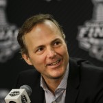 
              Tampa Bay Lightning head coach Jon Cooper addresses the media during a press conference after their morning skate at the United Center Wednesday, June 10, 2015, in Chicago. Game 4 of the NHL hockey Stanley Cup Final is later in the day. (Dirk Shadd/The Tampa Bay Times via AP)  TAMPA OUT; CITRUS COUNTY OUT; PORT CHARLOTTE OUT; BROOKSVILLE HERNANDO TODAY OUT
            